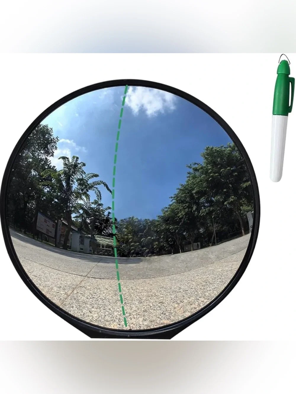 Scott Edward 12 Inches/30cm Diameter Golf Convex Mirror Swing Training Mirror...